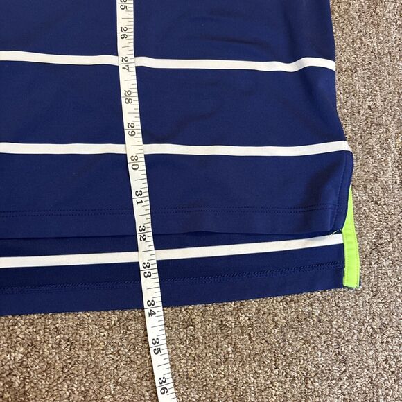 RLX Ralph Lauren Polo XL Shirt Mens Striped Performance Seminole Golf Course - Picture 2 of 7
